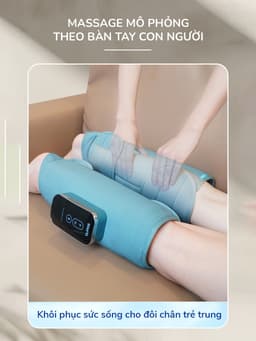 Thumbnail Máy Massage Bắp Chân BUMAS M5 - Massage Kết Hợp Chườm Nóng Bấm Huyệt Giải Tỏa Đau Nhức Vùng Bắp Chân 3