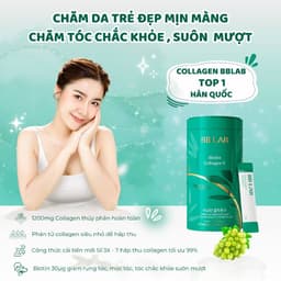 Thumbnail Bột BB LAB Biotin Collagen V Chống Lão hóa, Giảm Nếp Nhăn, Da Và Tóc Chắc Khỏe Giảm Gãy Rụng, Mọc Tóc Hộp 30 Gói/Hộp 2