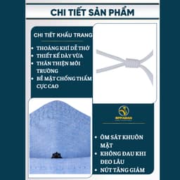 Thumbnail Khẩu trang vải chống nắng cotton cao cấp chống tia uv siêu mát xịn dễ thở OKT3 OPPAMAN 4