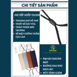 Thumbnail Khẩu trang kf94 khẩu trang đẹp nâu xịn thời trang chống tia uv cao cấp chống nắng tốt OKT5 OPPAMAN 4