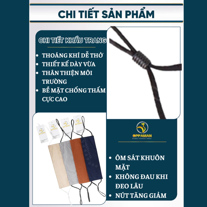 Ảnh Khẩu trang kf94 khẩu trang đẹp nâu xịn thời trang chống tia uv cao cấp chống nắng tốt OKT5 OPPAMAN 4