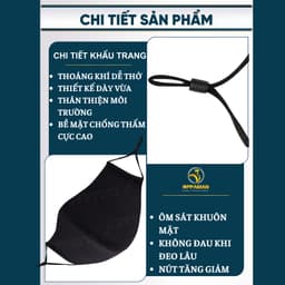 Thumbnail Khẩu trang vải nam chống nắng khẩu trang nam siêu mát thoáng khí cho nam đen OKT1 OPPAMAN 4