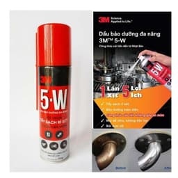 Thumbnail Chai xịt Tẩy Rỉ Sét Và Bôi Trơn 5W - 3M™310g  Xịt ổ khoá, bảng lề, bugi, công tắc ôtô xe máy.. 4