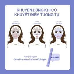 Thumbnail Bột Uống Collagen Cao Cấp Kết Hợp Saffron - Gilaa Premium Safron Collagen (60x2g) 1