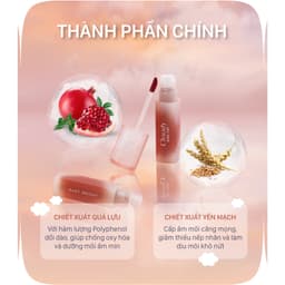 Thumbnail Son Tint Lì Siêu Nhẹ Cloudy Baby Bright Bám Màu Chuẩn Sắc 2,6g 3