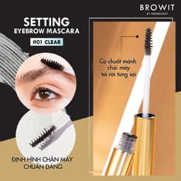 Thumbnail Mascara Định Hình Chân Mày Browit Setting EyeBrow Mascara 2g 4