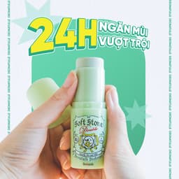 Thumbnail Lăn khử mùi đá khoáng dạng sáp Deonatulle giúp sáng da Soft Stone Double Color Control 20G 3