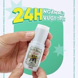Thumbnail Lăn khử mùi đá khoáng dạng sáp Deonatulle dành cho nam Soft Stone Double Non-menthol for Men 20G 2