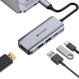 Thumbnail Cổng chuyển đổi HyperDriver Hub USB-C to HDMI 4K 60Hz 4in1 2