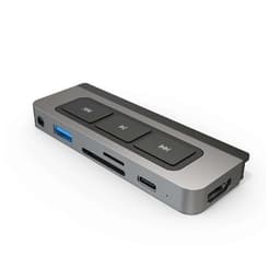 Thumbnail Cổng chuyển Hyperdrive Media 6-in-1 HDMI 4K/60Hz USB- Hub đa phương diện – HD449 1