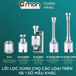 Thumbnail LÕI LỌC KHỬ CLO DƯ trong nguồn nước máy C'mon Vietnam LLC-01 1