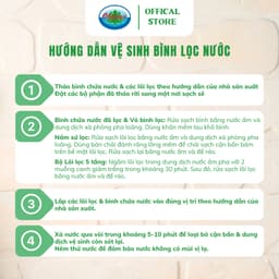 Thumbnail Bình Lọc Nước Ohiama Mineral Water Purifier MG-8818 20 Lit - Nấm Sứ Ceramic và Lõi Lọc 5 Tầng 4