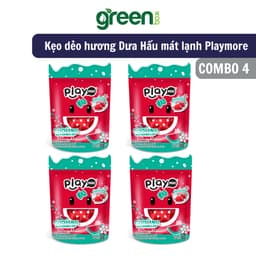 Thumbnail Kẹo dẻo hương Dưa Hấu mát lạnh Playmore 55g 4