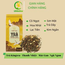 Thumbnail Trà Thảo Mộc Kingtea - Trà Thanh Nhiệt Mát Gan Tốt Cho Người  Bị Mất Ngủ, Đau Dạ Dày, Tim Mạch,  Huyết Áp 1
