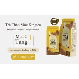 Thumbnail Trà Thảo Mộc Kingtea - Trà Thanh Nhiệt Mát Gan Tốt Cho Người  Bị Mất Ngủ, Đau Dạ Dày, Tim Mạch,  Huyết Áp 2