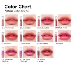 Thumbnail Son Tint Nước Peripera Water Bare Bóng Nhẹ 3.7g 3