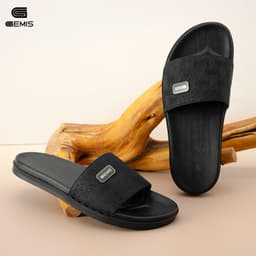Thumbnail Dép lê nam hè 2024 đế cao su đúc size 38-43 Slipper Quai Ngang Jean Đế Bằng DéP Dép lê 3