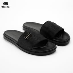 Thumbnail Dép lê nam hè 2024 đế cao su đúc size 38-43 Slipper Quai Ngang Jean Đế Bằng DéP Dép lê 2