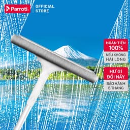 Thumbnail Cây lau kính thông minh, gạt chùi kính đa năng 2 đầu trong 1, cán tăng giảm chiều dài Parroti Shiny - SN01 1