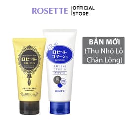 Thumbnail Bộ Sữa Rửa Mặt Rosette Làm Sáng Da 120g và Tẩy Tế Bào Chết Rosette Hỗ Trợ Thu Nhỏ Lỗ Chân Lông Gommage Clear Peel 180G 2