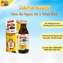 Thumbnail Siro ăn ngon Japa kids  giúp trẻ ăn ngon , con tăng cân phát triển toàn diện nhập khẩu Nhật Bản 1