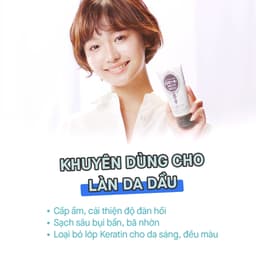 Thumbnail Sữa Rửa Mặt Rosette Dưỡng Ẩm Face Wash Pasta Glacial Clay Cleanser 120G 3