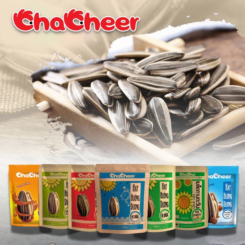 Ảnh Combo 10 Hạt Hướng Dương CHACHEER Nhập Khẩu 1