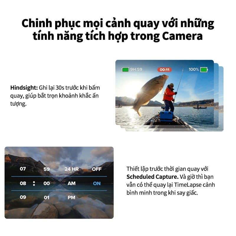 Ảnh GoPro HERO11 Black-Camera hành động chống nước. Ảnh 27MP, HyperSmooth 5.0 với GP2 4