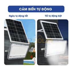 Thumbnail Đèn Pha LED Mắt Ngọc Chống Chói, Siêu Sáng Năng Lượng Mặt Trời TP SOLAR Vỏ Nhôm Đúc, Pin MONO Sạc Nhanh, Bảo Hành 3 Năm 4
