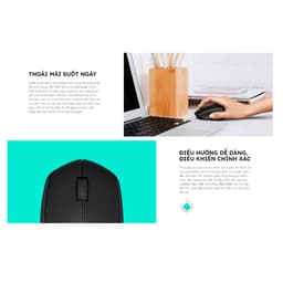 Thumbnail New 2025 Chuột Logitech M331 Silent - Giảm ồn, Kết nối USB, thuận tay phải, PC/ Laptop 2