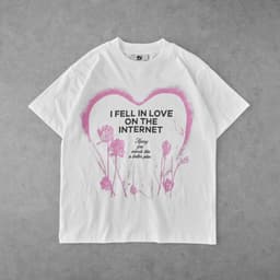 Thumbnail Áo Thun TSUN InternetLove Tee - Trắng - [UNISEX] - In Logo - Nam/Nữ - Local Brand - Streetwear 3