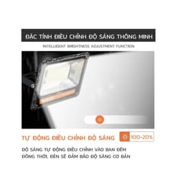 Thumbnail Đèn Led Năng Lượng Mặt Trời MODI SOLAR Siêu Sáng Chống Nước Loại 50W, 80W, 120W, 200W,300W, 400W 3