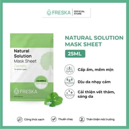 Thumbnail COMBO QUÀ TẶNG 1 Mặt nạ giấy Freska Natural Care Solution Sheet Mask + 1 BTT Horus 2