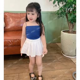 Thumbnail Chân Váy Bé Gái Dập Ly Sành Điệu Cho Bé CVXL01 BabyBoo - PiBo 3