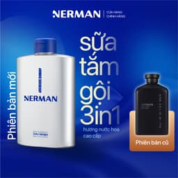 Thumbnail Sữa tắm gội nam giới hương nước hoa cao cấp Gentleman 3 in 1 Nerman 350ml 1