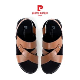 Thumbnail Sandal nam Pierre Cardin Pháp thiết kế quai chéo không gây đau chân, đế cao su 162 - Hàng chính hãng 1