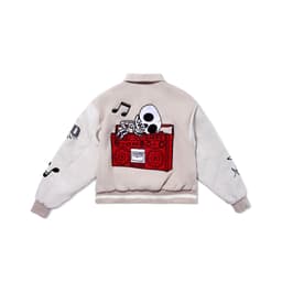 Thumbnail ÁO KHOÁC TAY DÀI UNISEX DA PU PHỐI HADES OBSTREPEROUS VARSITY JACKET - HADES BRAND CHÍNH HÃNG 1