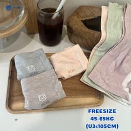 Thumbnail Combo 5 Quần Lót Nữ Cotton Hình Gấu Bear Co Giãn Thấm Hút ( 45-62kg) By Bechipi QL1220 4