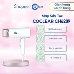 Thumbnail Máy Sấy Tóc Coclear CH6289 (1800W) Chế Độ Sấy Mát Bảo Vệ Tóc - Hàng Chính Hãng 1
