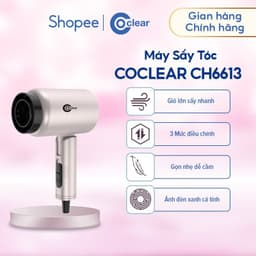 Thumbnail Máy Sấy Tóc Mini Coclear CH6613 (1600W) Chế Độ Sấy Mát Bảo Vệ Tóc - Hàng Chính Hãng 1