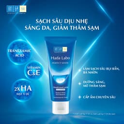 Thumbnail Combo làm sạch dưỡng trắng: Sữa rửa mặt Hada Labo Perfect White Tranexamic Acid+ Nước tẩy trang dưỡng trắng 240ml 2