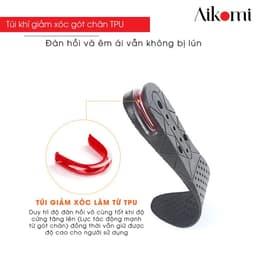 Thumbnail Lót giày tăng chiều cao AIKOMI L110AB đệm khí cao cấp full size cả bàn nửa bàn 2
