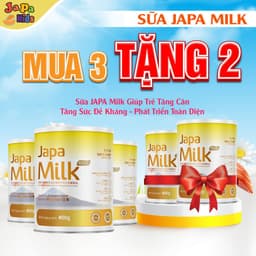 Thumbnail sữa non JAPA MILK giúp trẻ tăng cân phát triển toàn diện chính hãng Japa Kids 1