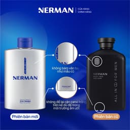 Thumbnail Combo Badboy Nerman - Sữa tắm gội cho nam 350ml & Gel vệ sinh 60S Fresh 100ml & Xịt khử mùi toàn thân Good Day 100ml 4