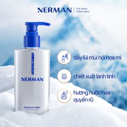 Thumbnail Combo Hoàn Hảo Nerman - Sữa tắm gội cho nam 350ml &Gel rửa mặt 60S Fresh 100ml & DDVS nam giới 100ml 3