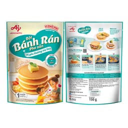 Thumbnail Lốc 2 gói Bột Bánh Rán Pha Sẳn Vị Phô Mai Ajinomoto (150g/Gói) 2