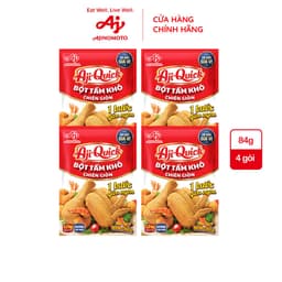 Thumbnail Combo 4 Gói Aji-Quick® Bột Tẩm Khô Chiên Giòn 84g/Gói 1