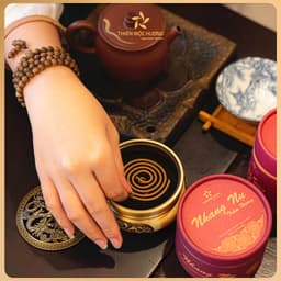 Thumbnail Lư đồng xông trầm hương Thiên Mộc Hương - Đồng đúc nguyên khối cao cấp nhiều mẫu 3