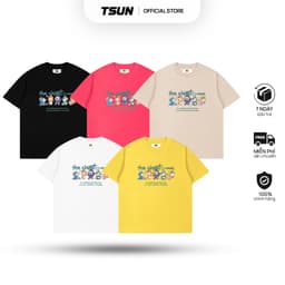 Thumbnail Áo Thun TSUN MascotGang Tee - 5 Màu - [UNISEX] - In - Nam/Nữ - Local Brand - Streetwear - Đen/Trắng/Vàng/Hồng/Beige 1