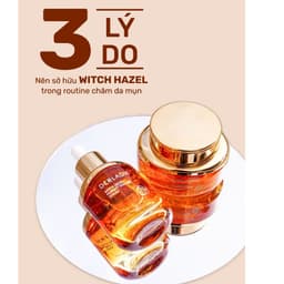 Thumbnail Bộ Đôi Serum Kem Dưỡng Giảm Mụn, Mờ Thâm Chiết Xuất Phỉ Derladie Witch Hazel Perfect Vitamin 55ml 2